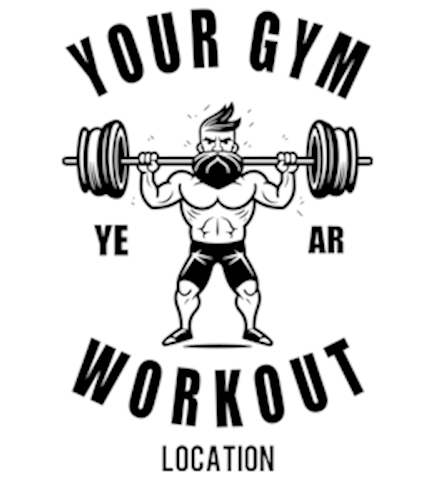 Workout t-shirt design 26