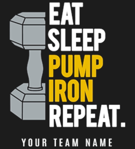 Workout t-shirt design 28