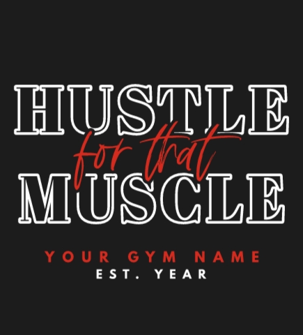 Workout t-shirt design 22