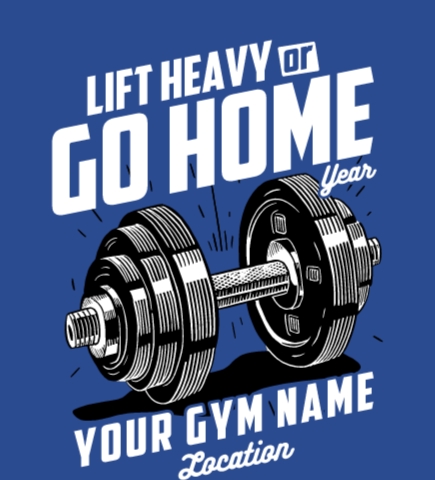 Workout t-shirt design 23