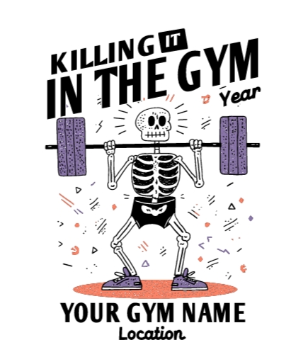 Workout t-shirt design 13