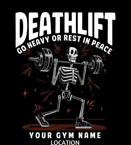 Workout t-shirt design 17