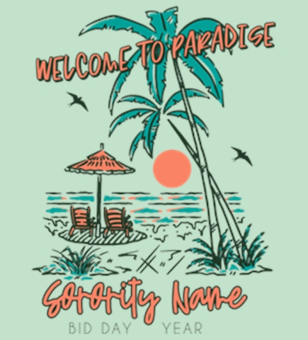 Bid Day t-shirt design 4