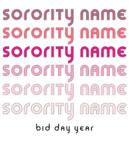 Bid Day t-shirt design 3