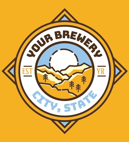 Brewery t-shirt design 13