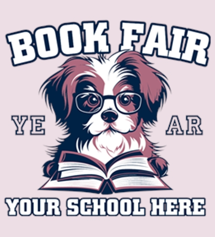 Book Fair t-shirt design 5