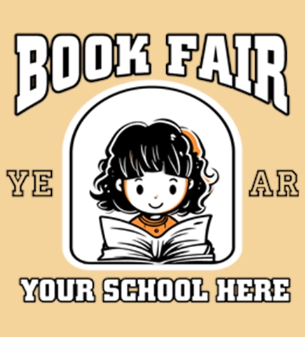Book Fair t-shirt design 4