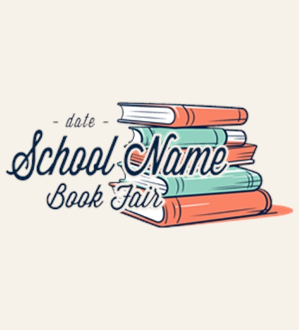 Book Fair t-shirt design 3