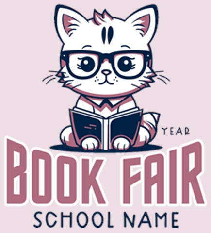 Book Fair t-shirt design 2