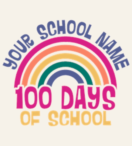 Custom 100th Day T-Shirts