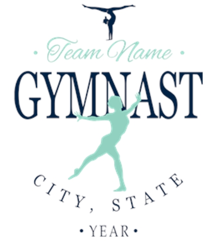 Gymnastics t-shirt design 17