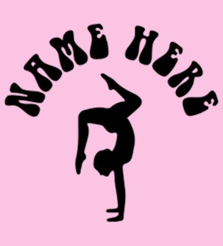 Gymnastics t-shirt design 18