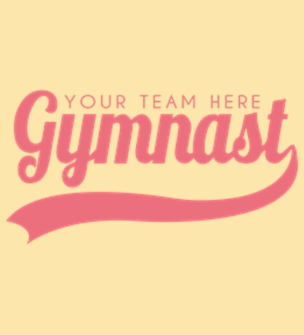 Gymnastics t-shirt design 22