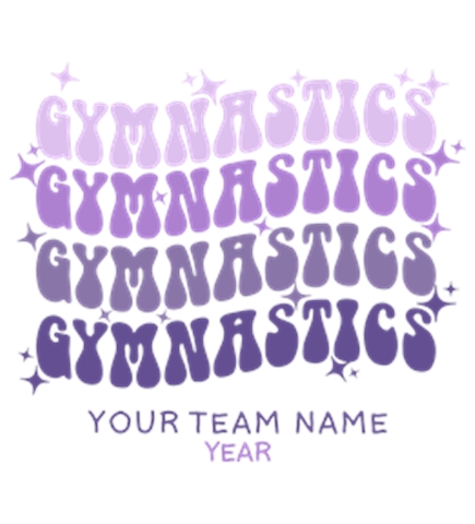 Gymnastics t-shirt design 1