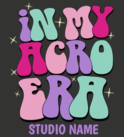 Gymnastics t-shirt design 3