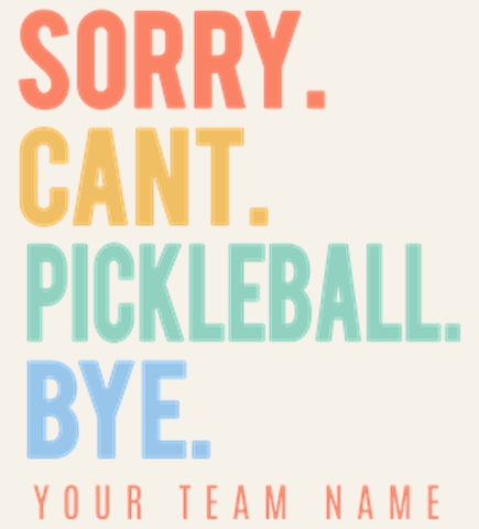 Pickleball t-shirt design 16